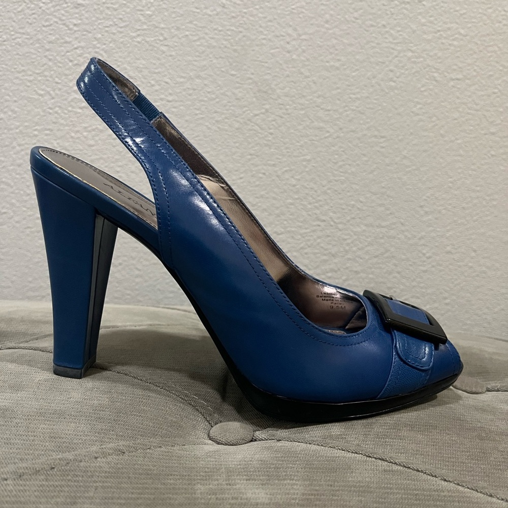 Alfani leather shoes, size 9,5, new